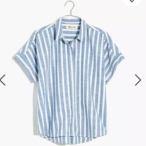Madewell Crop Button Down